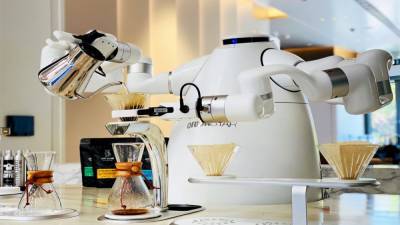 В Китае создали робота-баристу, который приготовит кофе в соответствии с вашими предпочтениями