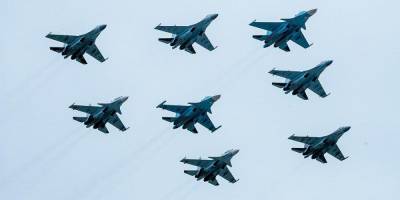 Над Балтийским морем. Истребители НАТО семь раз за неделю поднимались в воздух из-за военных самолетов РФ