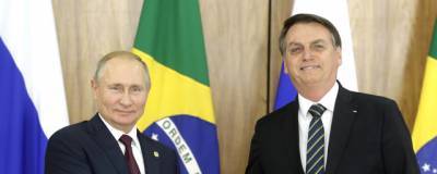 Путин и президент Бразилии Болсонару обсудили поставки «Спутника V»