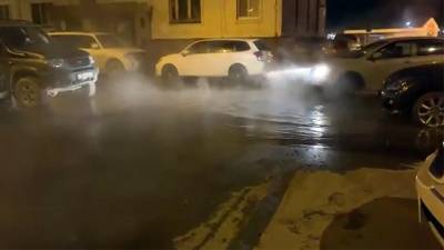 Десятки домов Южно-Сахалинска остались без тепла и воды из-за аварии