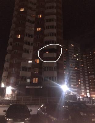 В Фрунзенском районе Санкт-Петербурга полыхал балкон