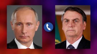 Путин обсудил «Спутник V» с президентом Бразилии