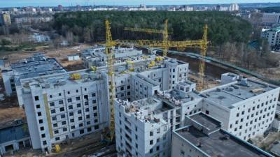 Первая очередь строительства онкодиспансера в Гродно будет завершена в этом году