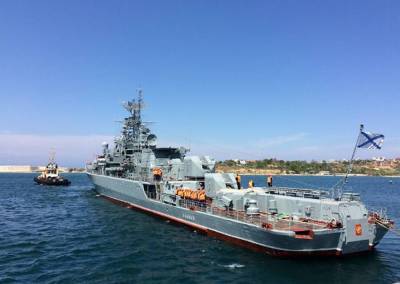 «Ветеран» Черноморского флота СКР «Ладный» вышел на ходовые испытания после ремонта
