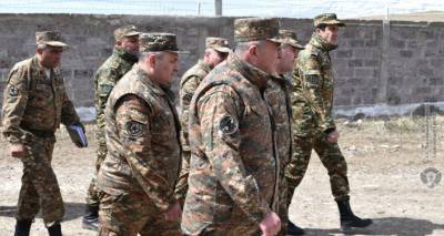 Глава Генштаба ВС Армении посетил боевые позиции на восточном участке границы