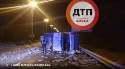 Въезд в Киев со стороны Житомирской трассы парализован из-за серьезного ДТП