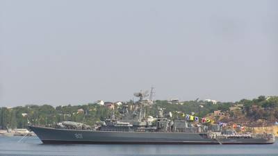 Сторожевой корабль ЧФ РФ "Ладный" прошел плановый ремонт