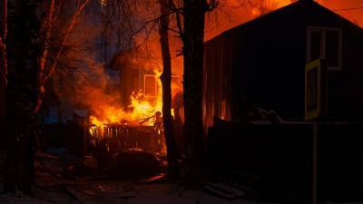 Тела двух маленьких детей обнаружили после тушения пожара в селе под Иркутском