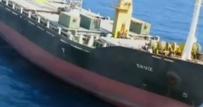 Израиль атаковал иранское судно в Красном море (фото)