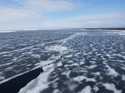 Масштаб Ладожского озера показали сотрудники заповедника в Ленобласти