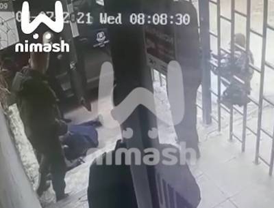 Появилось видео момента стрельбы в сотрудника логистической компании в Автозаводском районе