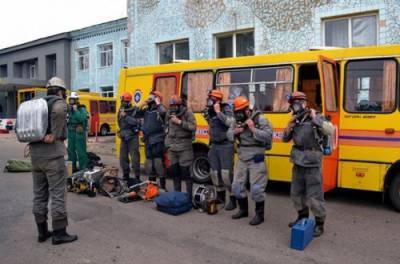 На одной из шахт Донбасса провели экстренную эвакуацию сотни горняков