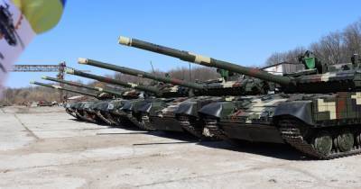 Львовский бронетанковый завод передал ВСУ 5 модернизированных танков (фото)