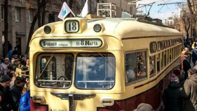 Московский трамвай отмечает 122-летие