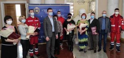 В Черкассах наградили топ-10 борцов с коронавирусом