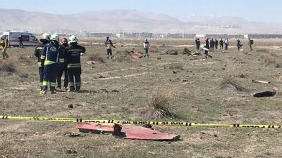 В Турции потерпел крушение истребитель NF-5