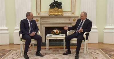 Встреча Путина и Пашиняна в Москве началась с обсуждения Нагорного Карабаха