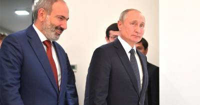 Пашинян планирует обсудить с Путиным строительство новой АЗС в Армении