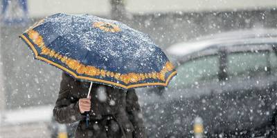 Снег Киев Новобеличи 7.04.2021 - Какая погода в Киеве сегодня - ТЕЛЕГРАФ