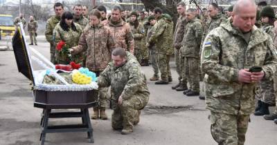 Пополнил ряды ангельского войска: на Волыни попрощались с погибшим в Донбассе воином (фото) (4 фото)