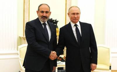 Пашинян предложил Путину обсудить строительство в Армении новой АЭС