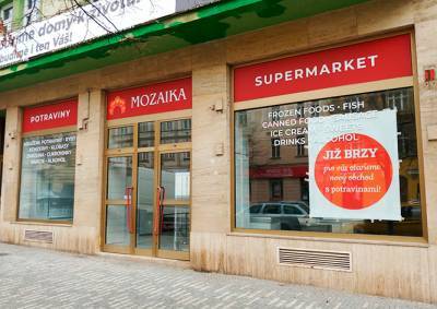 В Праге готовится к открытию второй магазин «Мозаика»
