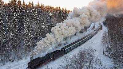 Вакцинный поезд объезжает Сибирь