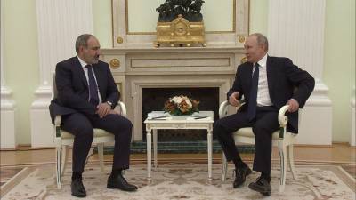 Вести. Путин и Пашинян обсудили возможность строительства АЭС в Армении