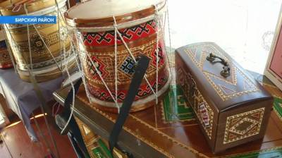 Умелец из Башкирии создает старинные национальные барабаны