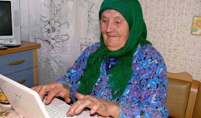Половина россиян старше 60 лет не освоили интернет