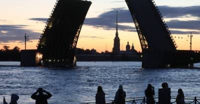 В День космонавтики на Дворцовом мосту в Петербурге появится лазерный портрет Гагарина