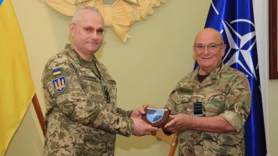 Руслан Хомчак - Стюарт Пич - В Украине с визитом находится глава военного комитета НАТО - vchaspik.ua - Львов