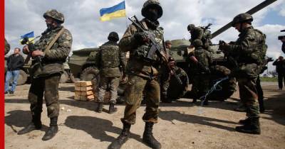 Украина провела учебные зенитные стрельбы в Донбассе
