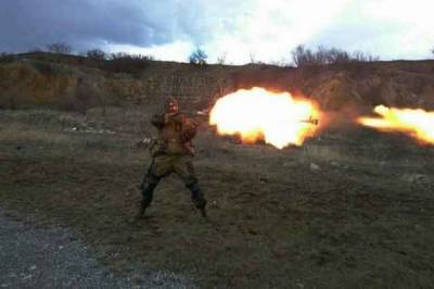 Под Донецком отгремел тяжелый артиллерийский бой