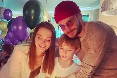 Елизавета Боярская и Максим Матвеев отметили день рождения старшего сына