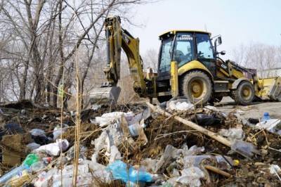С начала апреля в Хабаровске ликвидировано более 40 свалок мусора