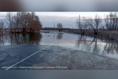 Из-за паводка в Рязани сократили маршрут автобуса №11