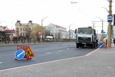 В Гродно приступили к ямочному ремонту магистральных улиц (+видео)