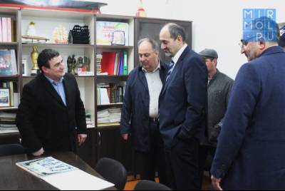 Глава Минобразования Дагестана с рабочим визитом посетил Хасавюрт