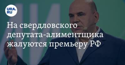 На свердловского депутата-алиментщика жалуются премьеру РФ