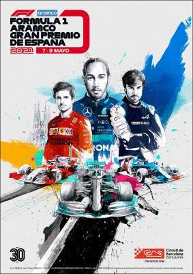 Опубликована официальная афиша Гран При Испании