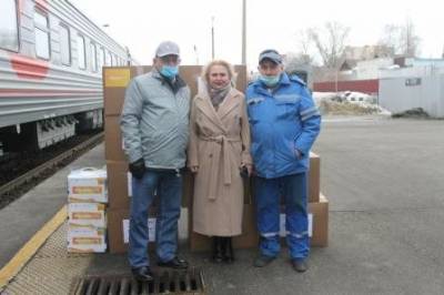 На Ульяновскую станцию скорой медпомощи доставили 33 коробки со средствами индивидуальной защиты