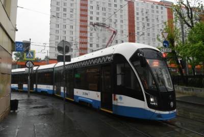 В Москве все участки трамвайных путей откроются после ремонта до 10 мая