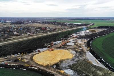 Средневековый могильник найден на Кубани при строительстве трассы А-289 в Крым