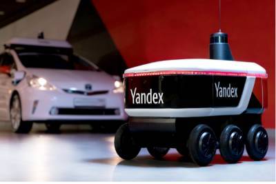 «Яндекс» запустил доставку продуктов с помощью роботов-курьеров