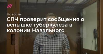 СПЧ проверит сообщения о вспышке туберкулеза в колонии Навального