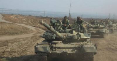 В Дагестане загорелся и взорвался танк, воевавший на Донбассе (ВИДЕО)