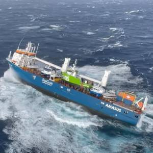 В Северном море потерял управление корабль, перевозивший яхты. Видео - reporter-ua.com - Голландия - Новости - Управление