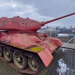 Житель Чехии хранил дома розовый танк и артустановку. Фото