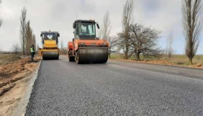 На Николаевщине ремонтируют дорогу к «Черноморской Ривьере»